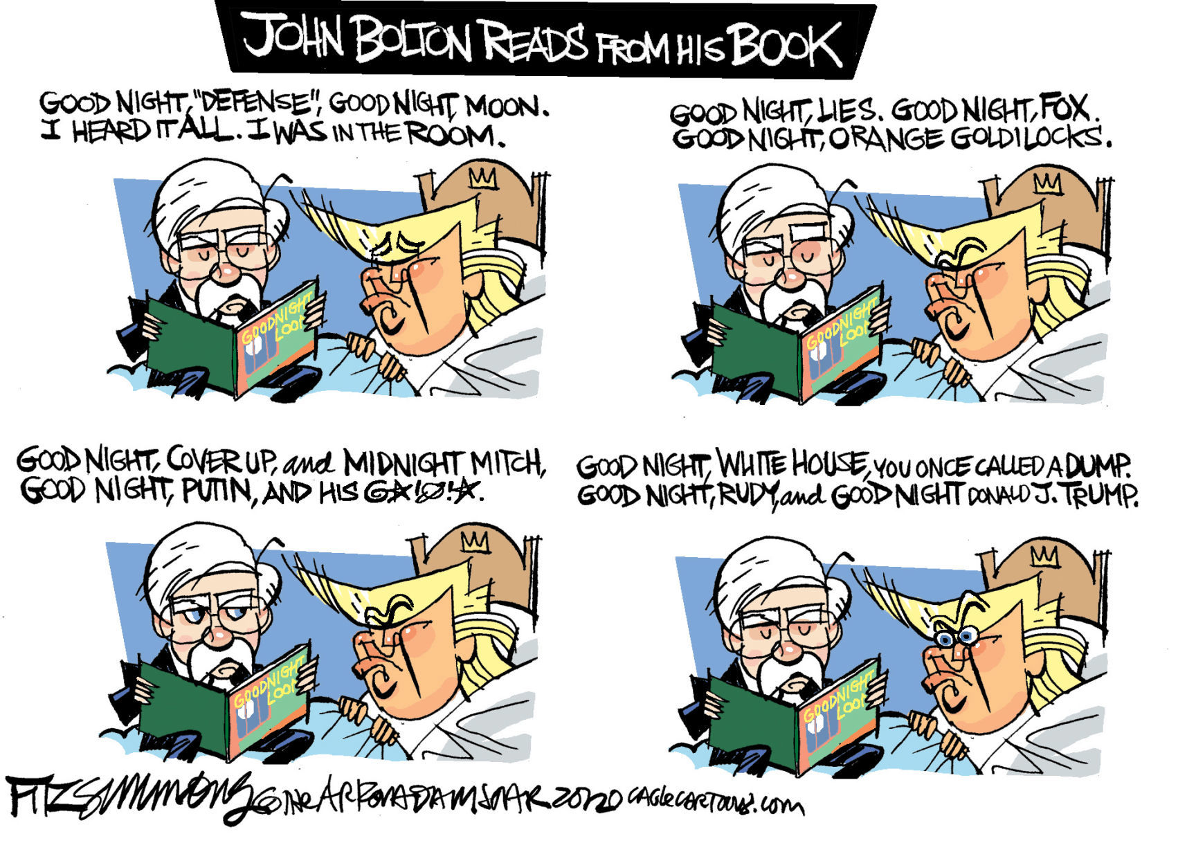 Daily Fitz Cartoon: Bolton's Book